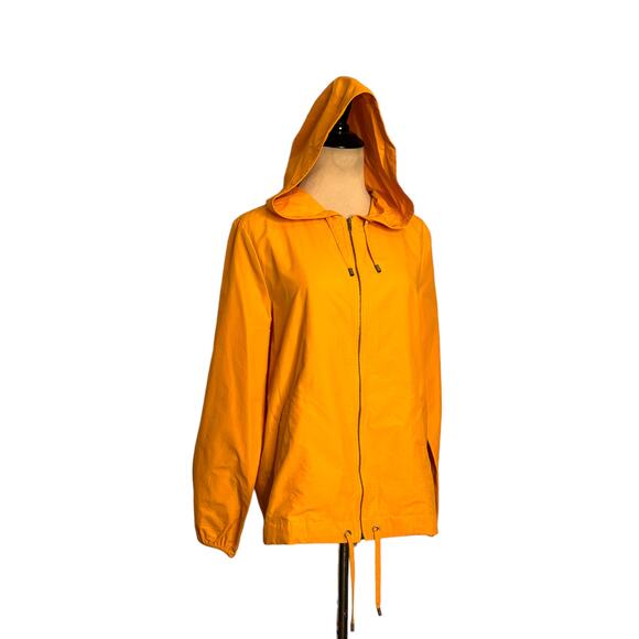 EILEEN FISHER Mango Drawstring Hooded Zip Jacket size PM - Picture 14 of 15